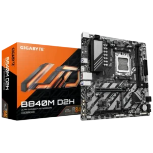 Gigabyte B840M D2H ATX AM5 DDR5 2xM.2 PCIe 4.0