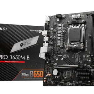 MSI PRO B650M-B Micro-ATX AM5 DDR5 2xM.2 PCIe 4.0