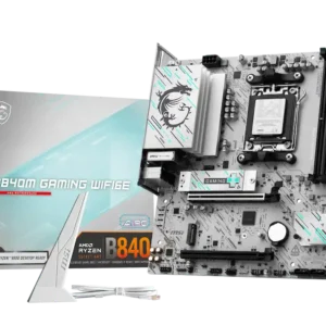 MSI GAMING B840M WIFI6E Micro-ATX AM5 DDR5 2xM.2 PCIe 4.0 WiFi 6E