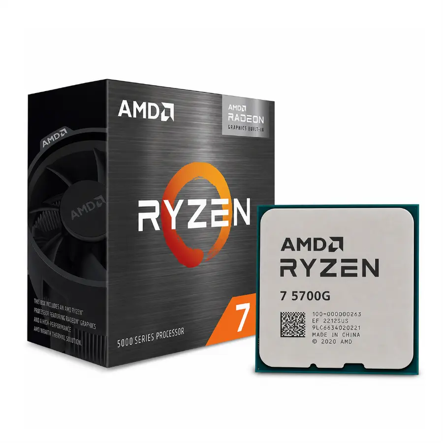 AMD Ryzen 7 5700G AM4 4.6GHz 8 Núcleos c/Gráficos