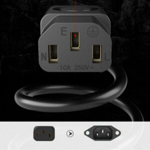 Cable trifasico de corriente para CPU/MONITOR